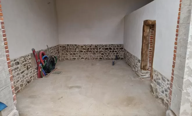 Rénovation intérieure d'une grange à St Bonnet Les Oules, Veauche, REFAC