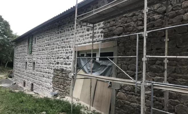 Rénovation de façade, Veauche, REFAC