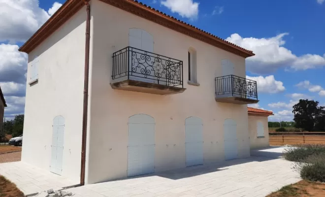 Réalisation d'enduits, Veauche, REFAC