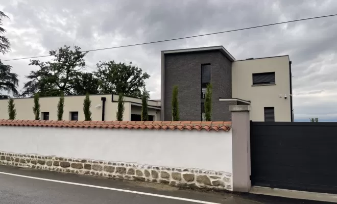 Réalisation d'enduits, Veauche, REFAC